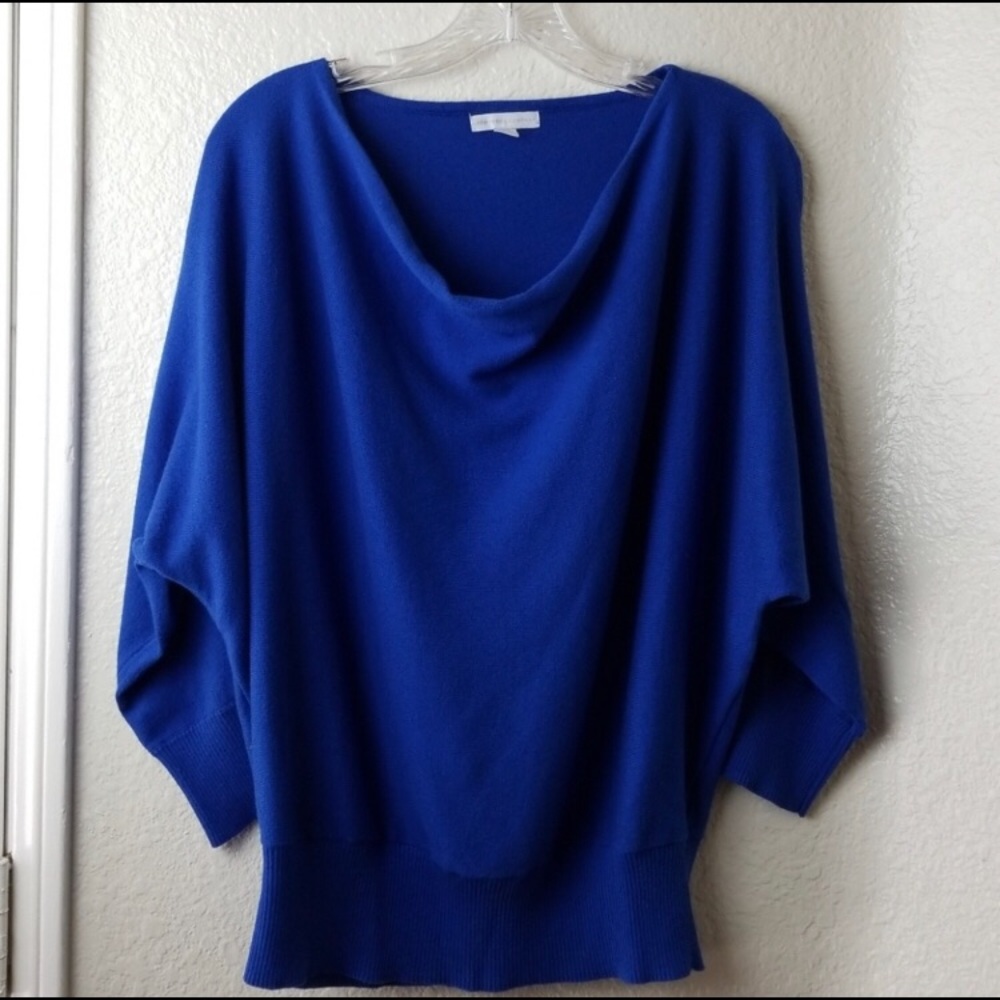 🎉New York & Company Royal Blue Dolman Sweater